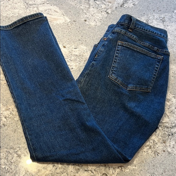 Caslon Women's Blue Straight Leg Jeans 6P - Picture 1 of 9